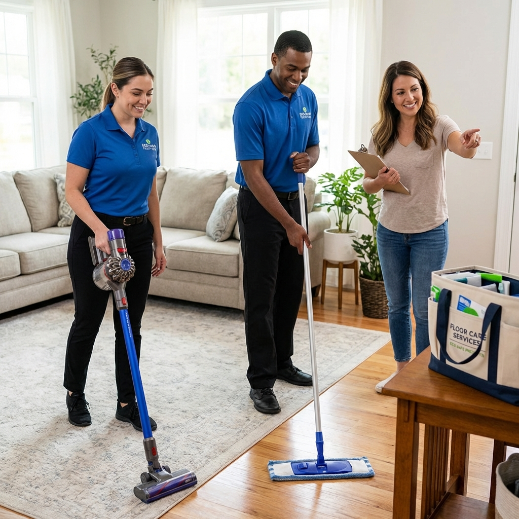 Floor Care (Vacuuming & Mopping)