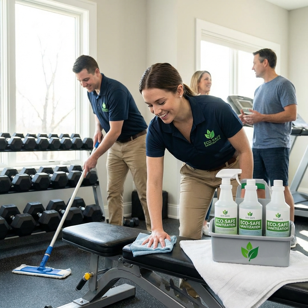Fitness Studio & Gym Cleaning